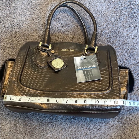 🚫SOLD 🚫 London Fog Brown Metallic Purse - Picture 2 of 8